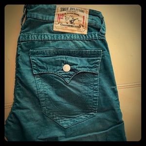 True Religion Ricky men’s corduroy pants 32 x 32